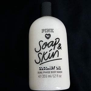 PINK, Coconut Oil Dual-Phase Body Wash.